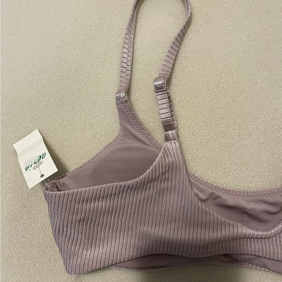 *NEW* Aerie Iridescent Pearl Scooped Top Bikini - Picture 4 of 10